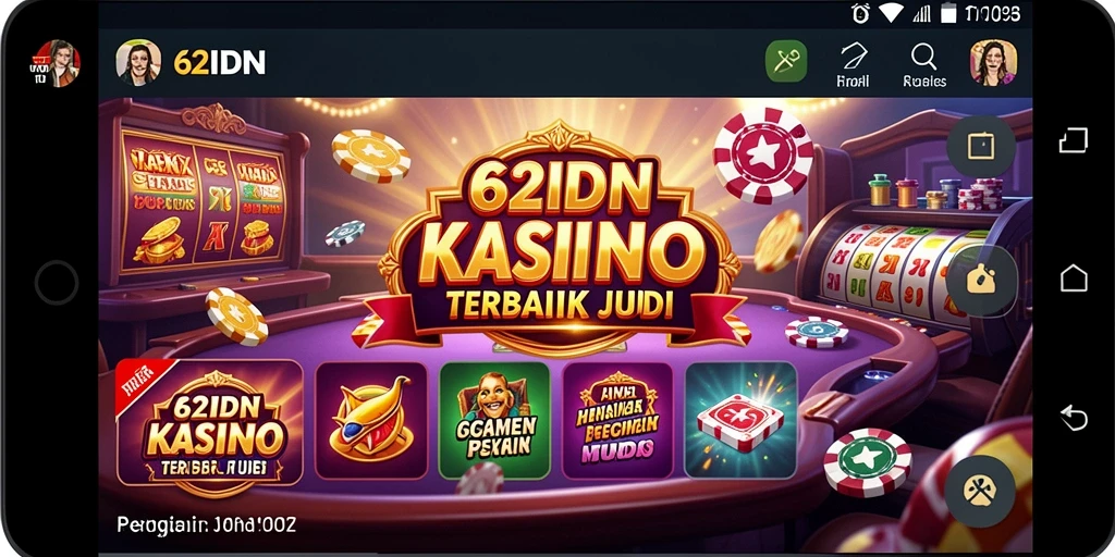 Tampilan gameplay Kasino yang menarik dan interaktif.