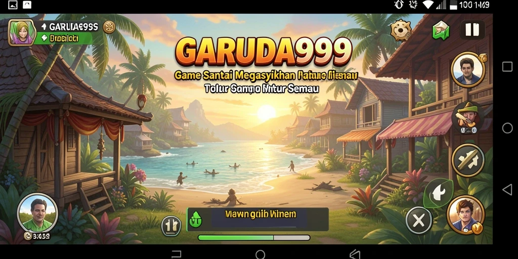 Tampilan gameplay GARUDA999 yang menawan dan menyenangkan.