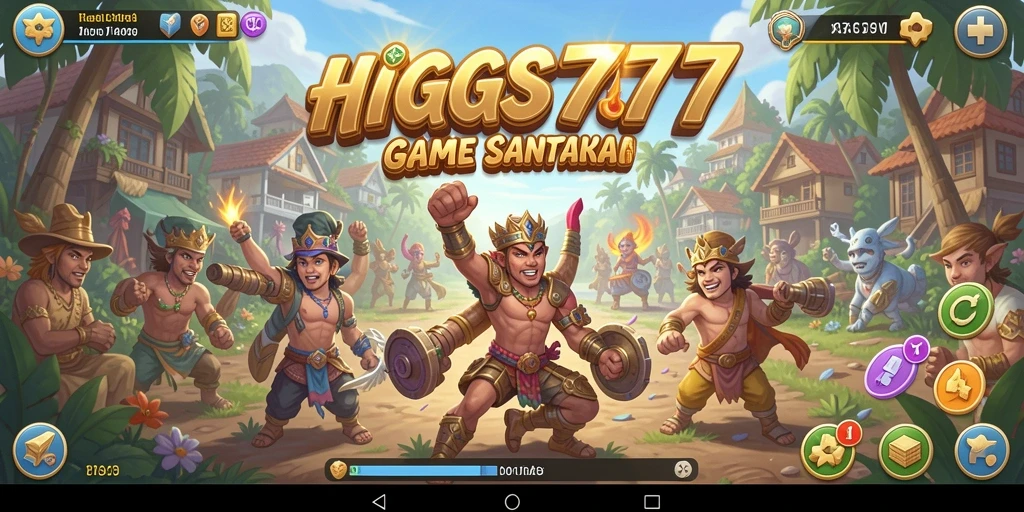 Tampilan seru dan menyenangkan dari gameplay HIGGS777