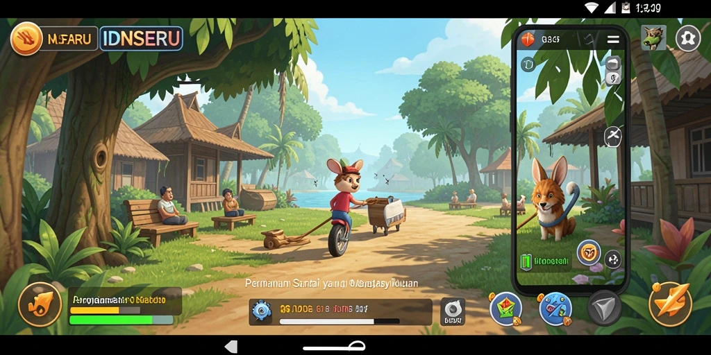 Tampilan gameplay menarik dari IDNSERU yang penuh keseruan.