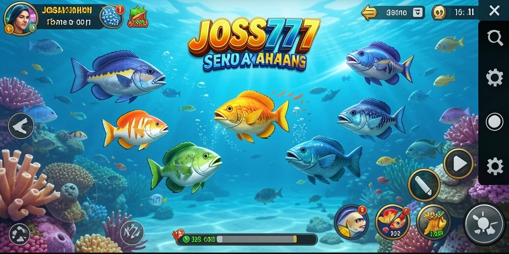 Tangkapan layar gameplay JOSS777 yang seru dan penuh aksi.