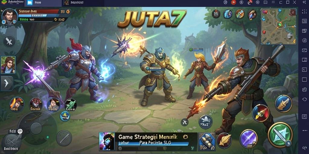 Tampilan gameplay <strong>JUTA7</strong> yang menegangkan dan berstrategi.