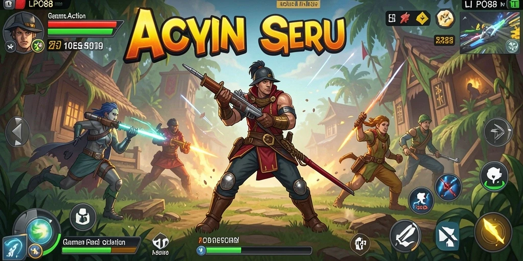 Tampilan gameplay LPO88 dengan aksi seru dan menegangkan.