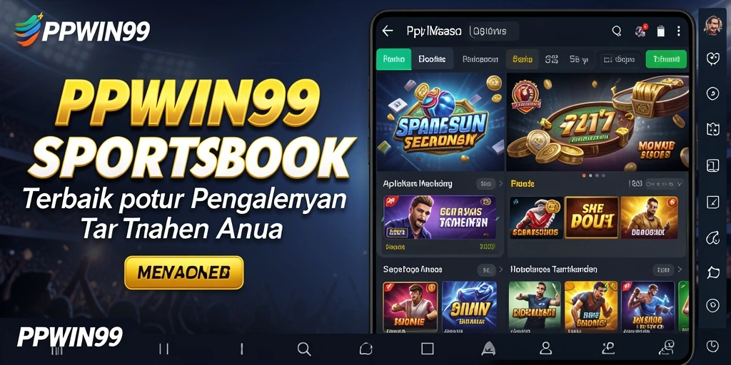 Tampilan menarik dan intuitif dari gameplay Sportsbook PPWIN99.