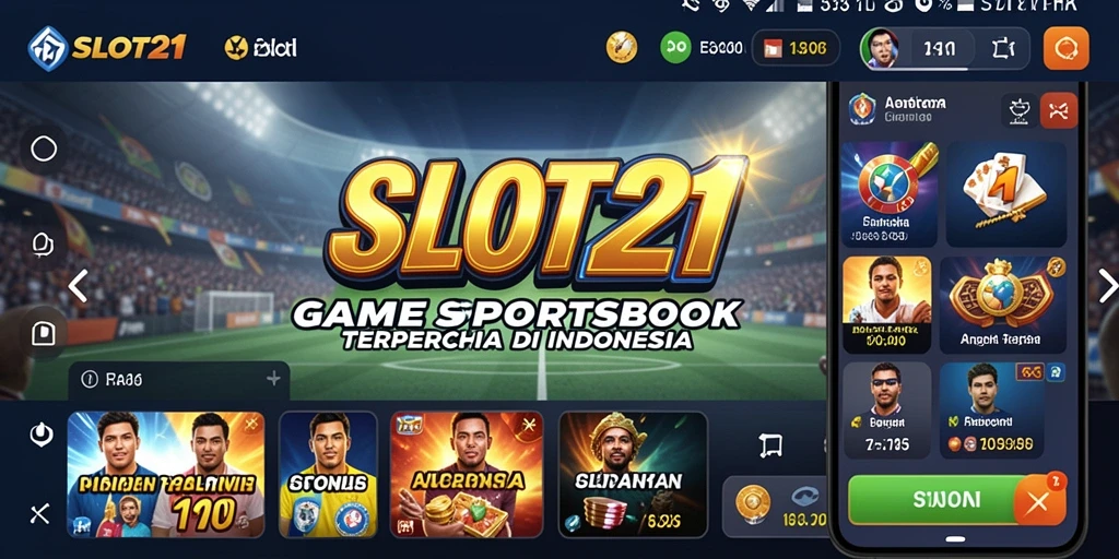Tampilan gameplay SLOT21 yang menarik dengan berbagai pilihan taruhan.